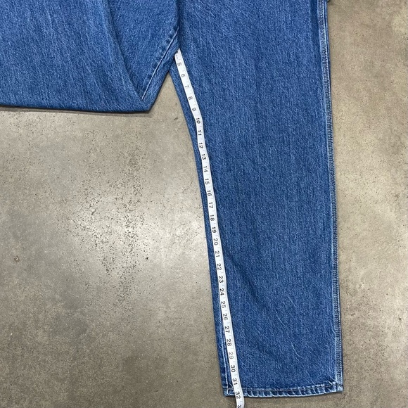 Dickies Carpenter Jeans Men’s 38x32 Blue Denim Workwear Y2K Relaxed Fit Utility - Picture 7 of 8